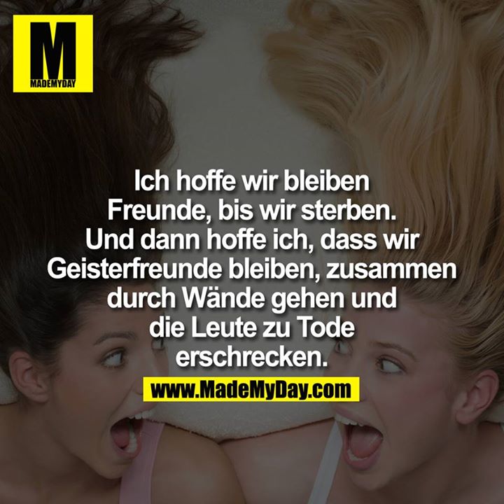 Ich hoffe wir bleiben Freunde, Made My Day
