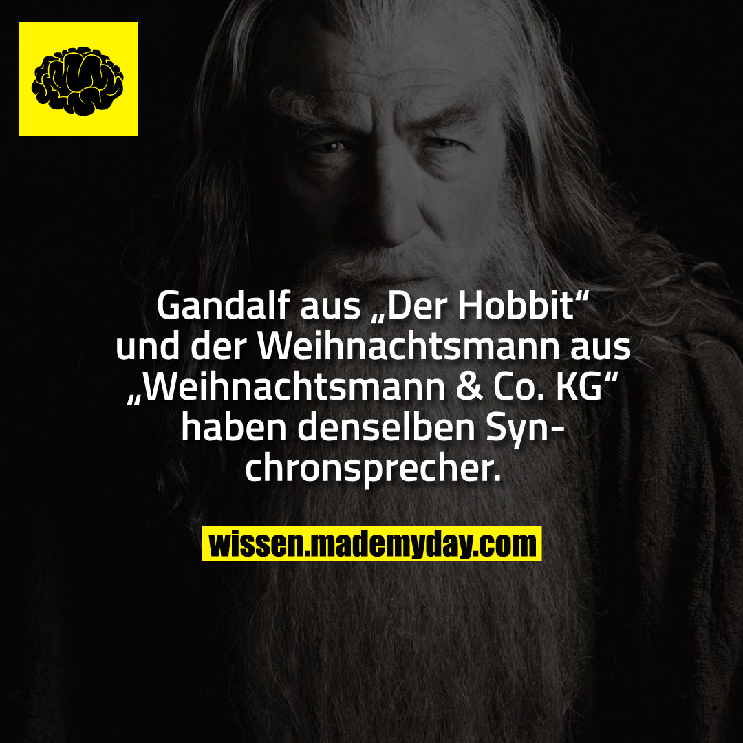 Gandalf aus „Der Hobbit“ und Made My Day