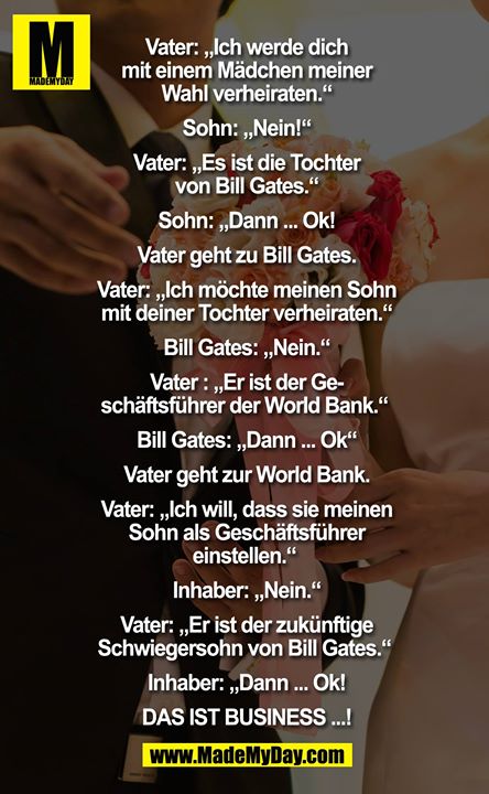 Vater: ich werde dich mit - Made My Day