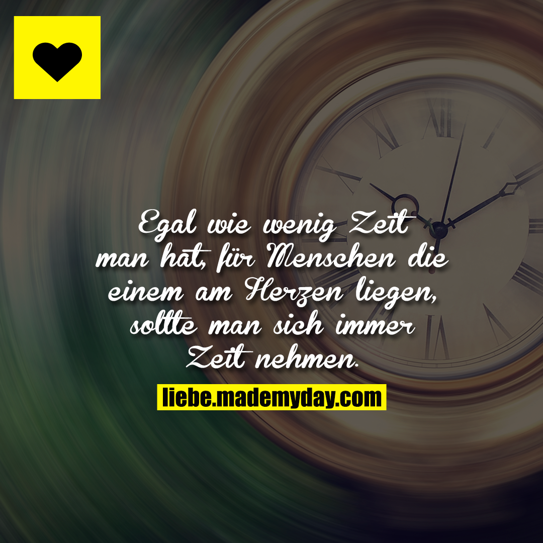 Egal wie wenig Zeit man Made My Day