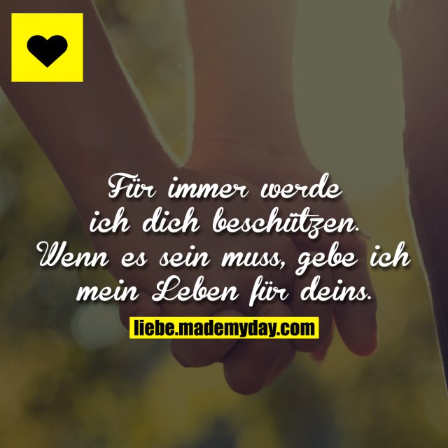 Für immer werde ich dich Made My Day