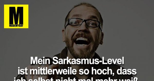 Ich Ironiere Bis Ich Zum Sarkasmus Komme mademyday.com